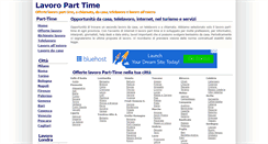 Desktop Screenshot of lavoroparttime.net